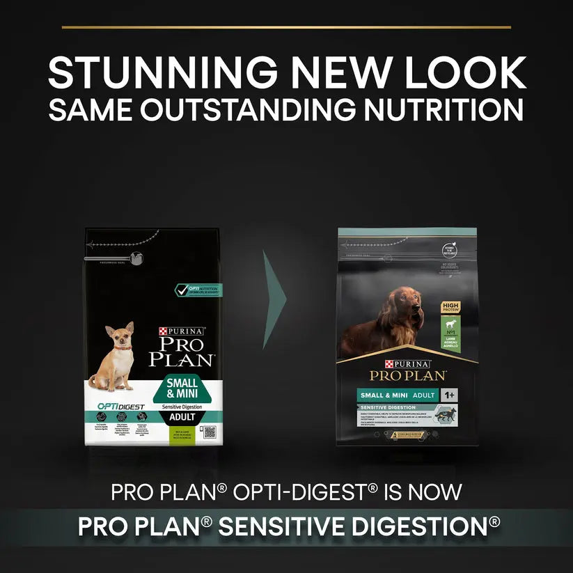 PURINA® PRO PLAN® DOG SMALL & MINI ADULT SENSITIVE DIGESTION WITH OPTIDIGEST® RICH IN LAMB PetFit.ae