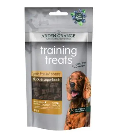 ARDEN GRANGE GRAIN FREE SUPERFOODS DOG TREATS 80G ARDEN GRANGE