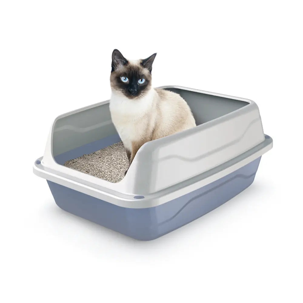 GEORPLAST SONIC HIGH EDGE CAT LITTER TRAY GEORPLAST