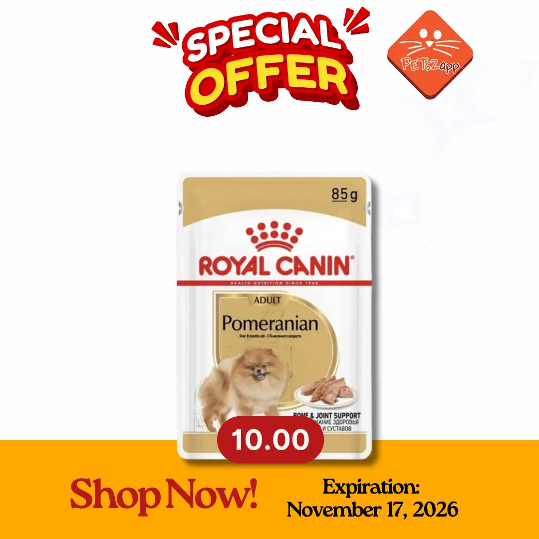 ROYAL CANIN BREED HEALTH NUTRITION POMERANIAN WET FOOD POUCH 85G Royal Canin