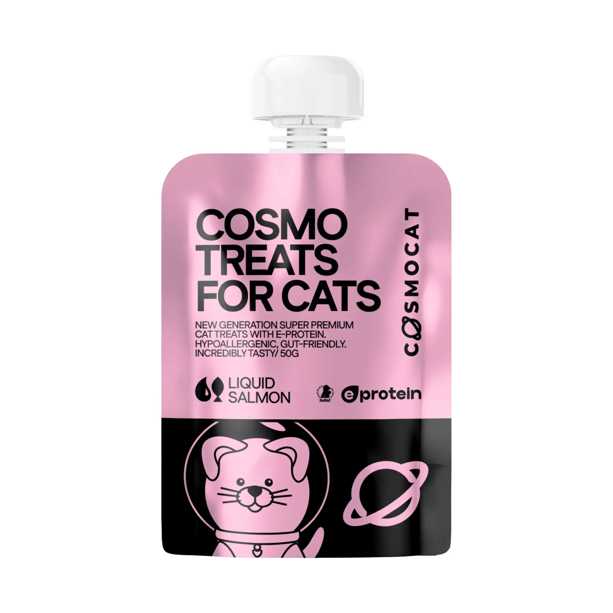 COSMO TREATS FOR CAT SALMON CREAM COSMO PETS