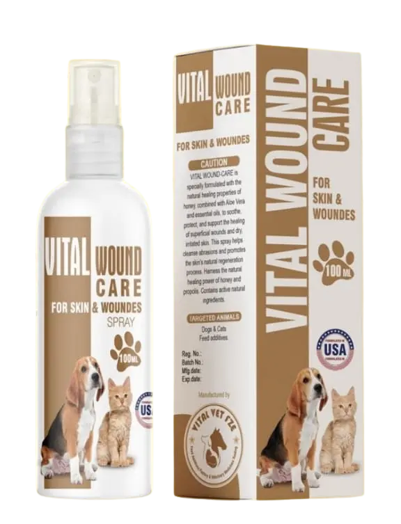 VITAL WOUND CARE SPRAY Vital Vet