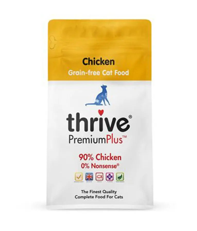 THRIVE PREMIUMPLUS CHICKEN DRY CAT FOOD 1.5KG THRIVE