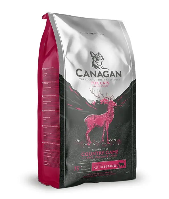 CANAGAN COUNTRY GAME DRY CAT FOOD 4KG CANAGAN