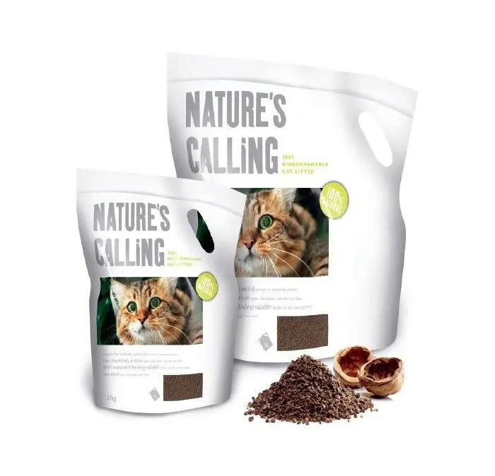 NATURES CALLING BIODEGRADABLE CAT LITTER NATURES CALLING