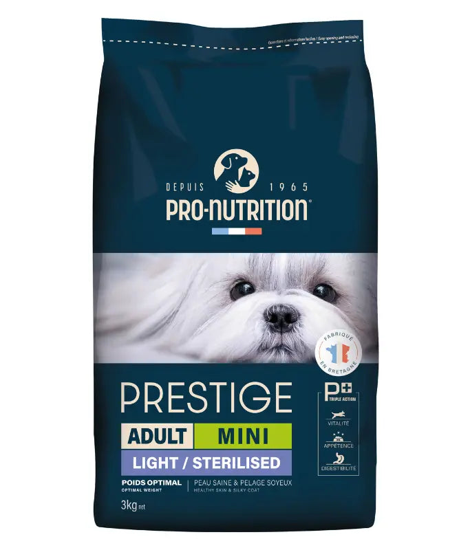 PRO NUTRITION PRESTIGE DOG ADULT LIGHT STERILISED Pro Nutrition
