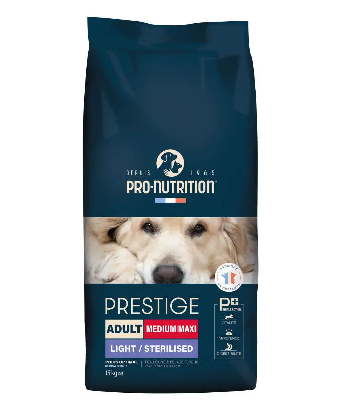 PRO NUTRITION PRESTIGE DOG ADULT LIGHT STERILISED Pro Nutrition