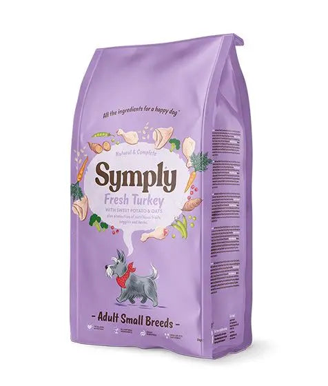 SYMPLY FRESH TURKEY ADULT SMALL BREEDS DRY DOG FOOD SYMPLY