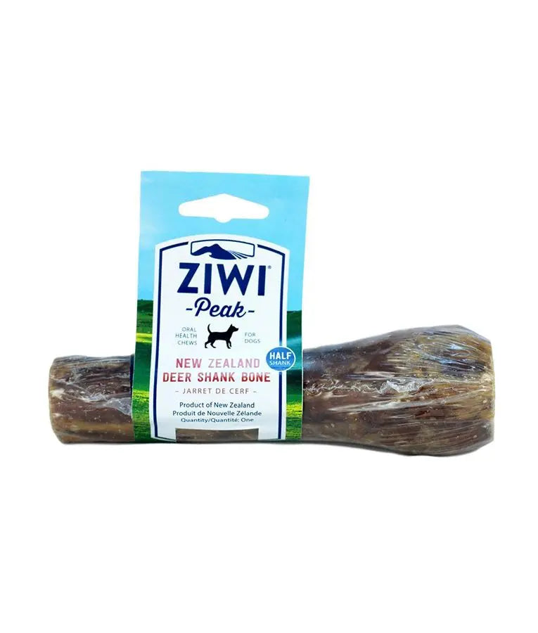 ZIWI PEAK VENISON DEER SHANK BONE DOG TREATS ZIWI PEAK