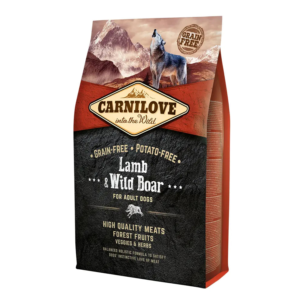 CARNILOVE LAMB & WILD BOAR FOR ADULT DOGS Carnilove