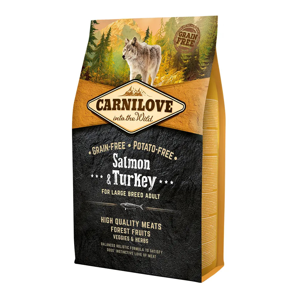 CARNILOVE SALMON & TURKEY FOR LARGE BREED DOGS Carnilove