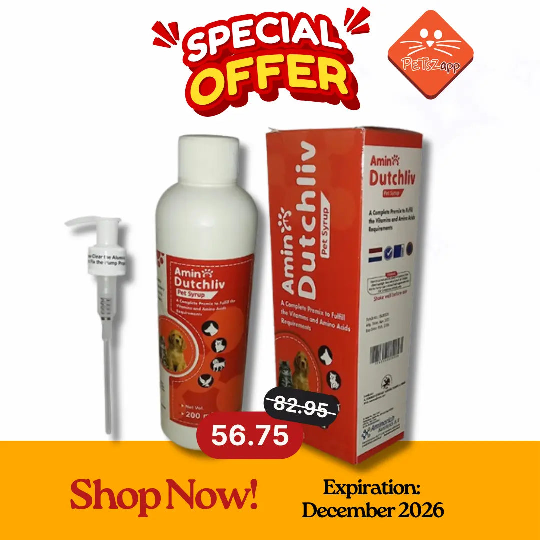 AMINO DUTCHLIV PET SYRUP 200ML Aminorich