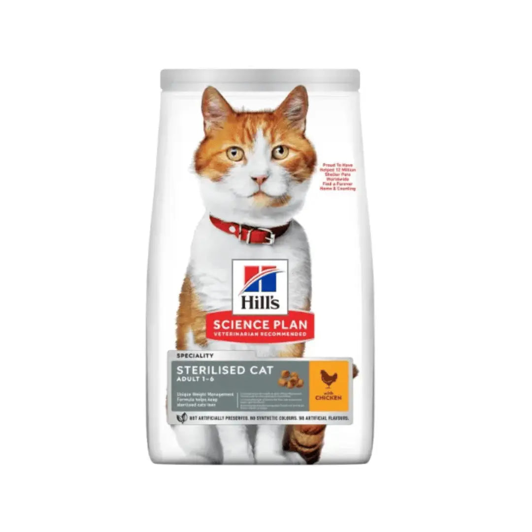 HILL'S SCIENCE PLAN STERILISED CAT ADULT CAT FOOD Hills