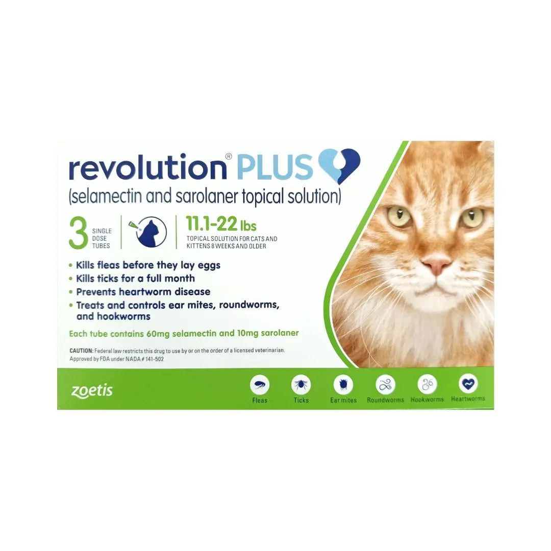 REVOLUTION PLUS FOR CATS Zoetis