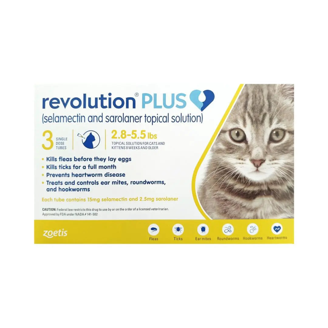 REVOLUTION PLUS FOR CATS Zoetis