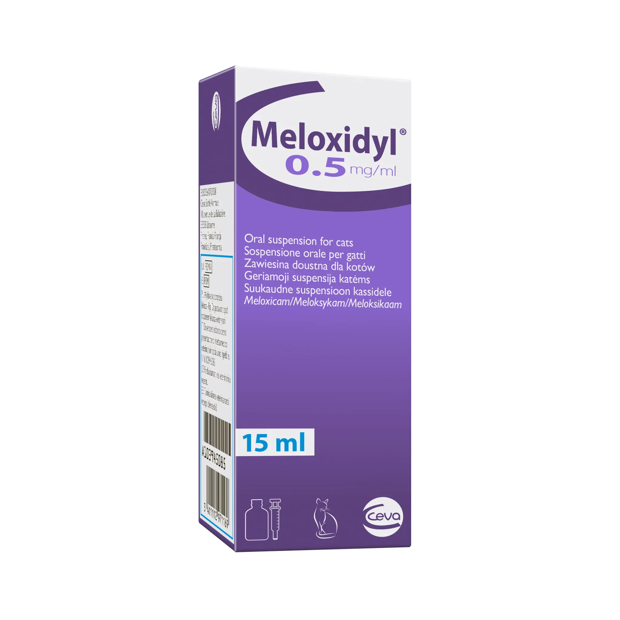 Meloxidyl 0.5 mg/ml Oral Suspension for Cats Petszapp
