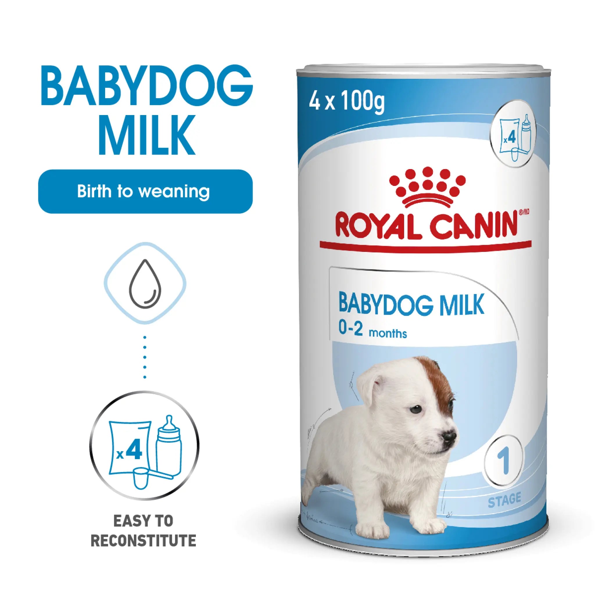 Size Health Nutrition Babydog Milk 400 g Royal Canin