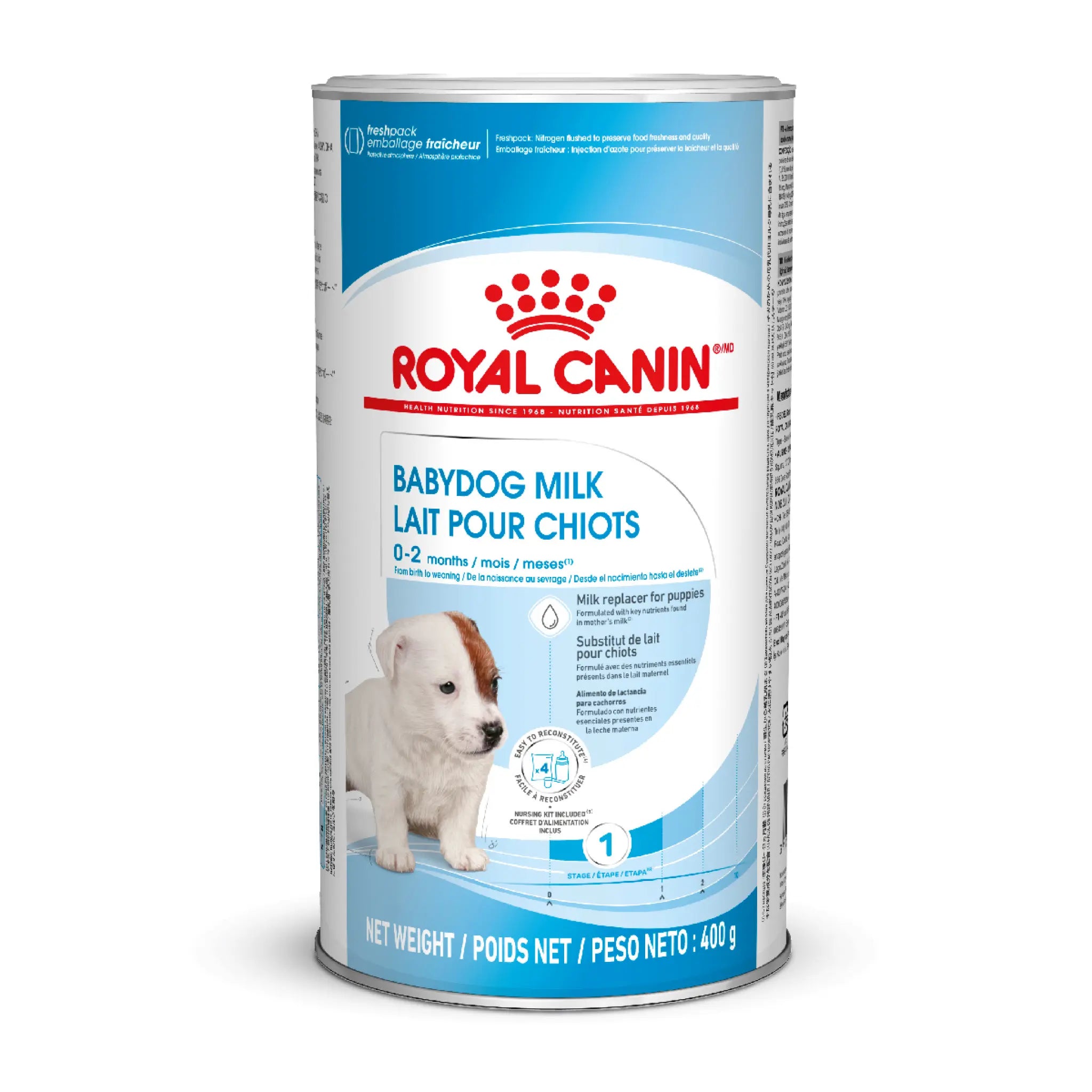 Size Health Nutrition Babydog Milk 400 g Royal Canin