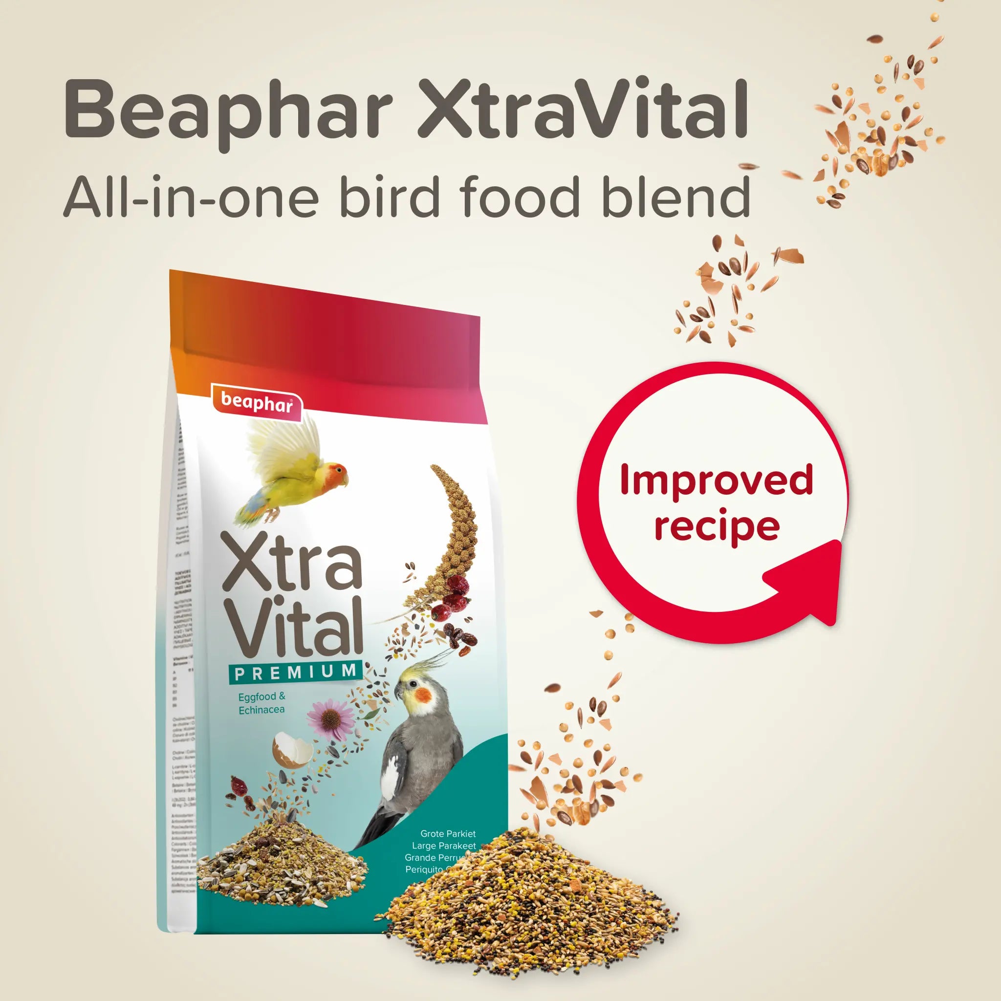 XtraVital Large Parakeet 1 kg BEAPHAR