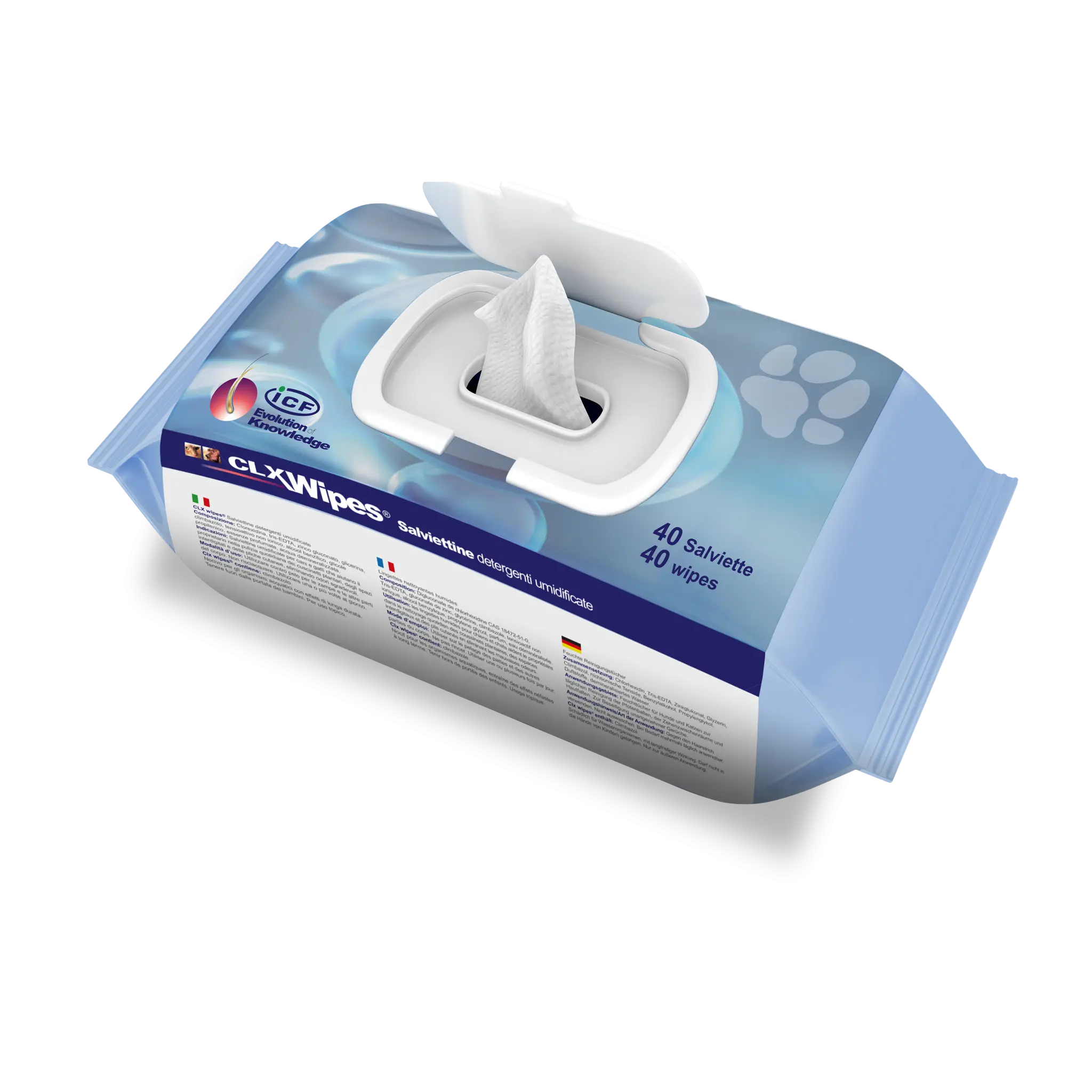 CLX Wipes 40 pcs ICF