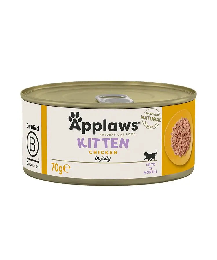 APPLAWS WET KITTEN FOOD 70G TIN APPLAWS