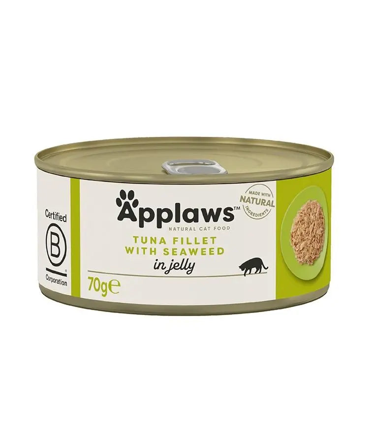 APPLAWS IN BROTH ADULT WET CAT FOOD IN TIN APPLAWS