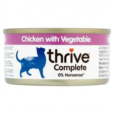THRIVE COMPLETE WITH VEGETABLES WET CAT FOOD 75G THRIVE