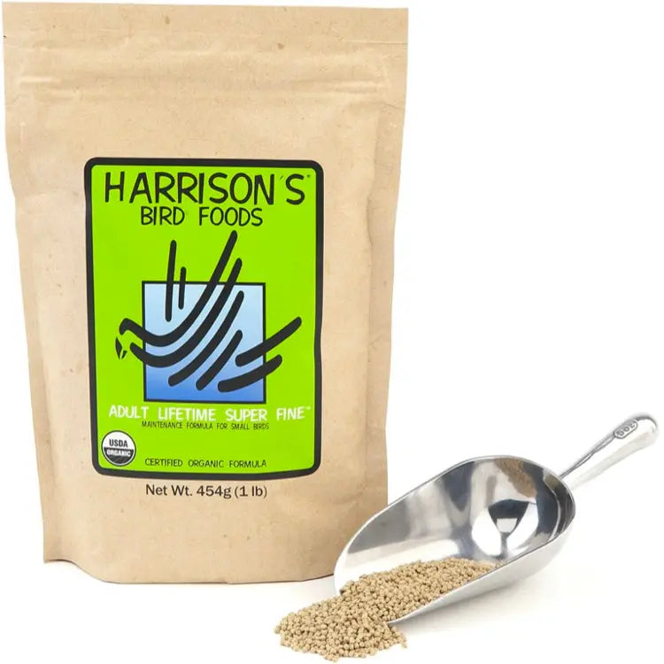 HARRISON'S LIFETIME SUPER FINE ADULT BIRD FOOD 1LB HARRISON'S BIRD FOODS