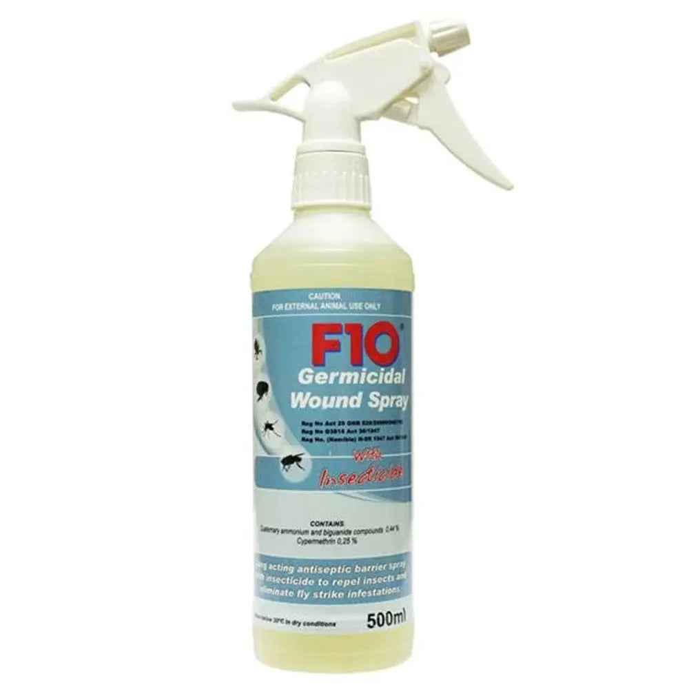 F10 GERMICIDAL WOUND SPRAY WITH INSECTICIDE 500ml F10