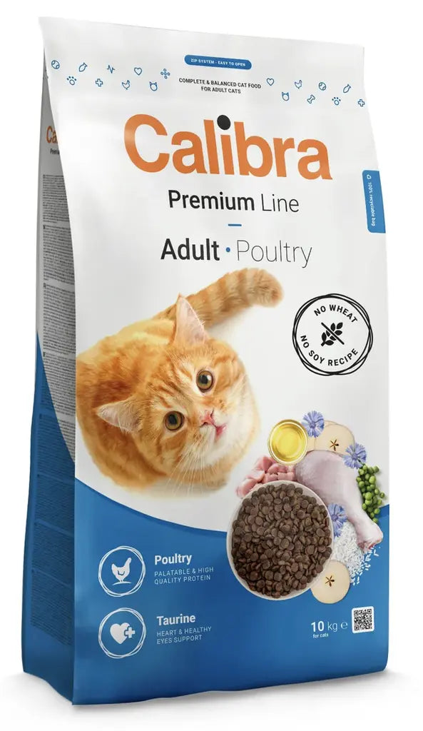 Calibra Cat Premium Line Adult Poultry 10kg Calibra