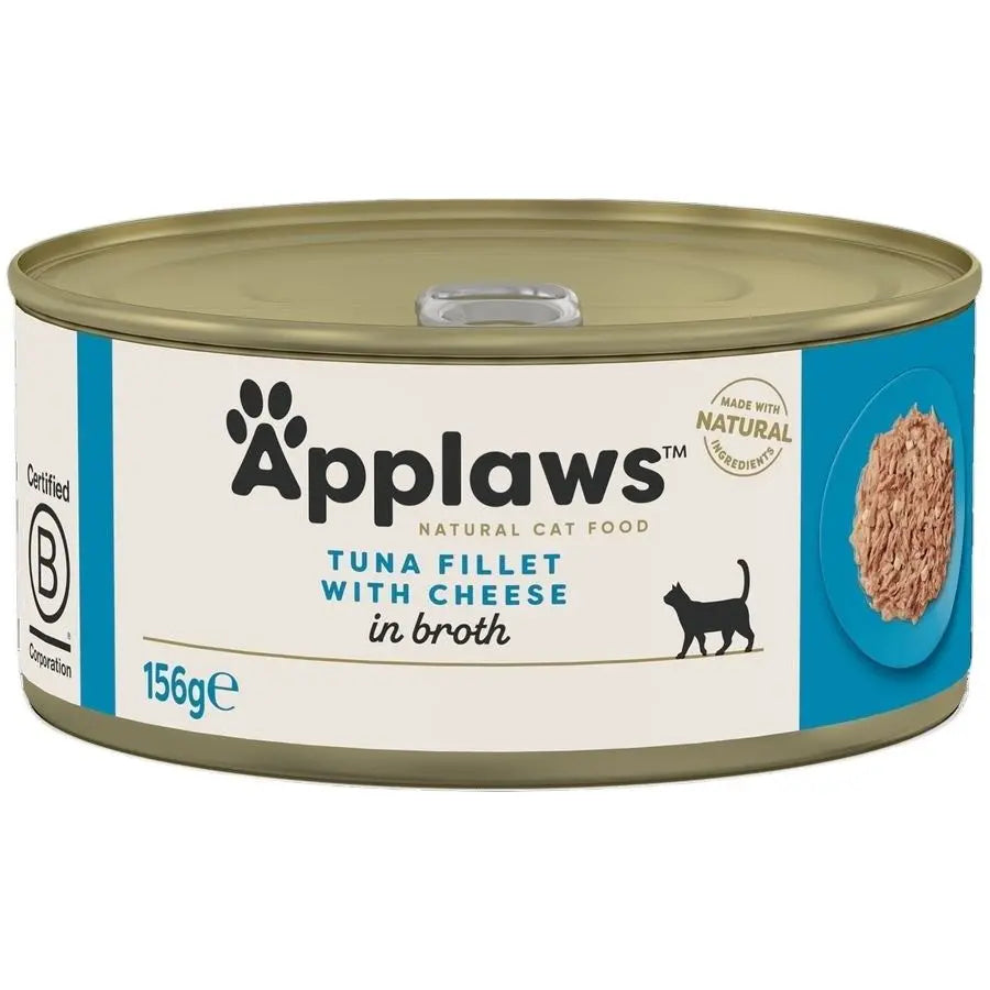 APPLAWS IN BROTH ADULT WET CAT FOOD IN TIN APPLAWS