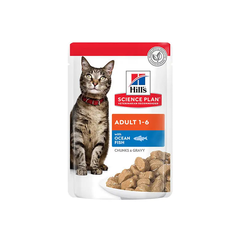 HILL'S SCIENCE PLAN ADULT CAT FOOD POUCH 85G Hills