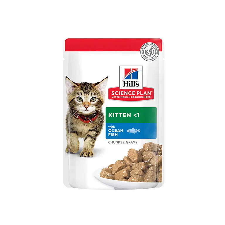 HILL'S SCIENCE PLAN TENDER CHUNKS & GRAVY KITTEN WET FOOD 85G Hills