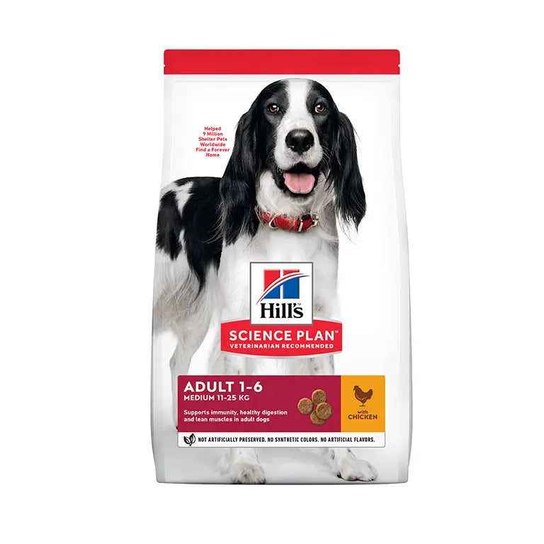 HILL'S SCIENCE PLAN MEDIUM ADULT DOG FOOD Hills