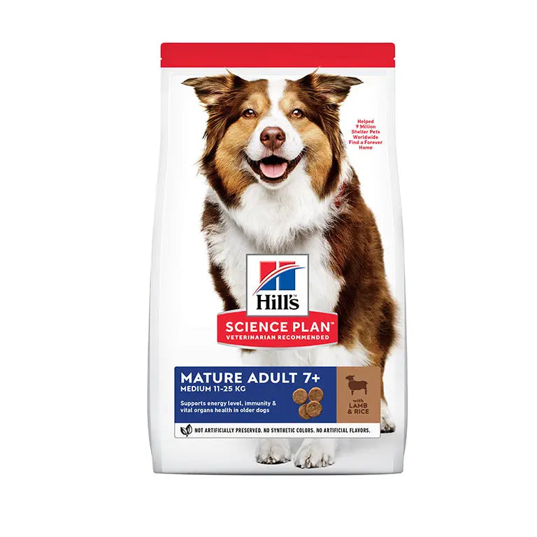 HILL'S SCIENCE PLAN MATURE ADULT 7+ DOG FOOD Hills