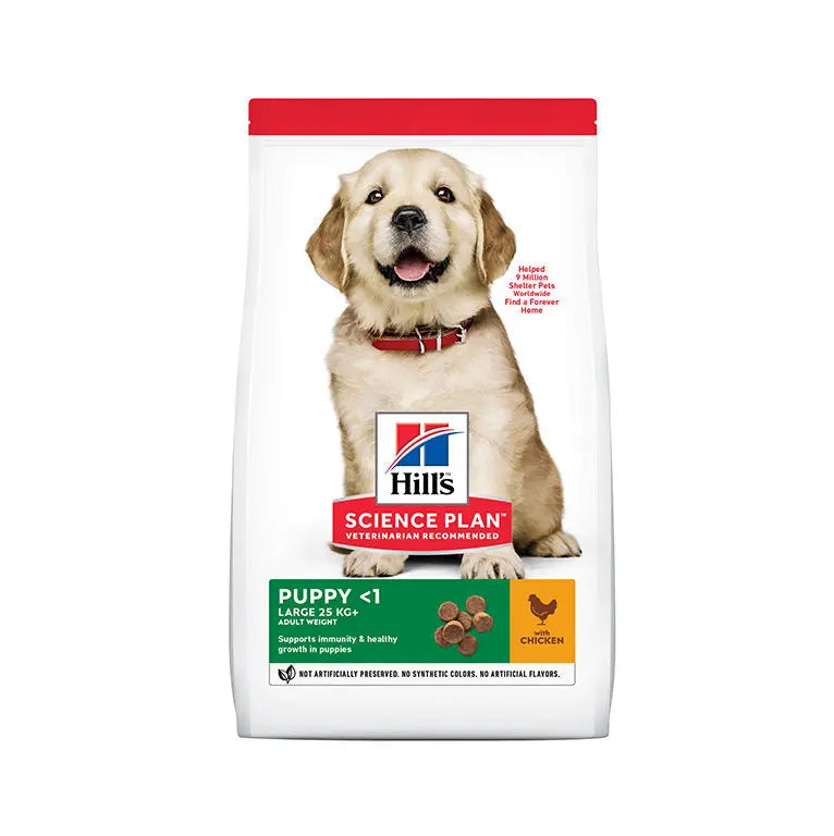 HILL'S SCIENCE PLAN LARGE BREED PUPPY FOOD WITH CHICKEN Hills