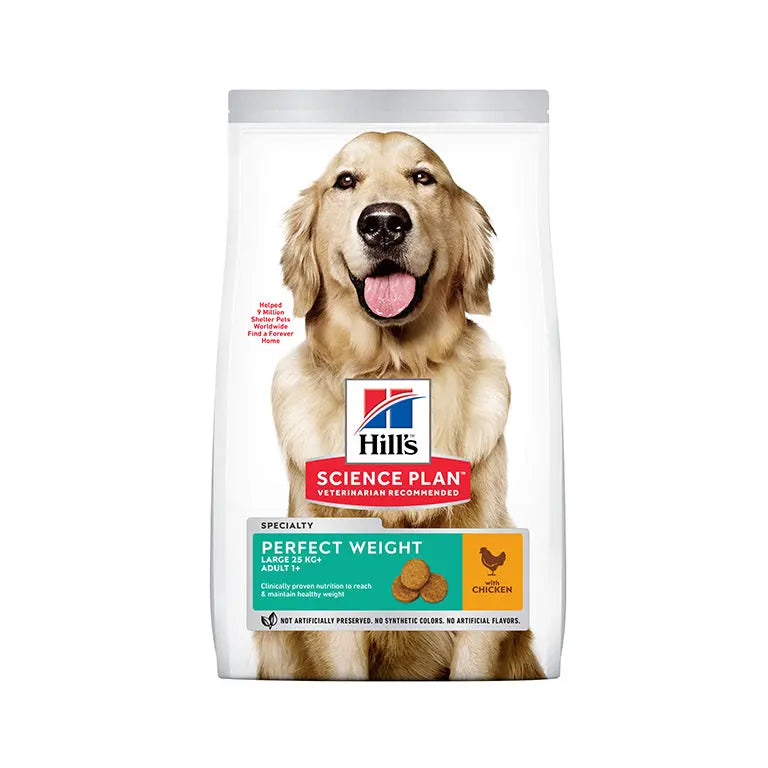 HILL'S SCIENCE PLAN PERFECT WEIGHT ADULT DOG FOOD WITH CHICKEN Hills