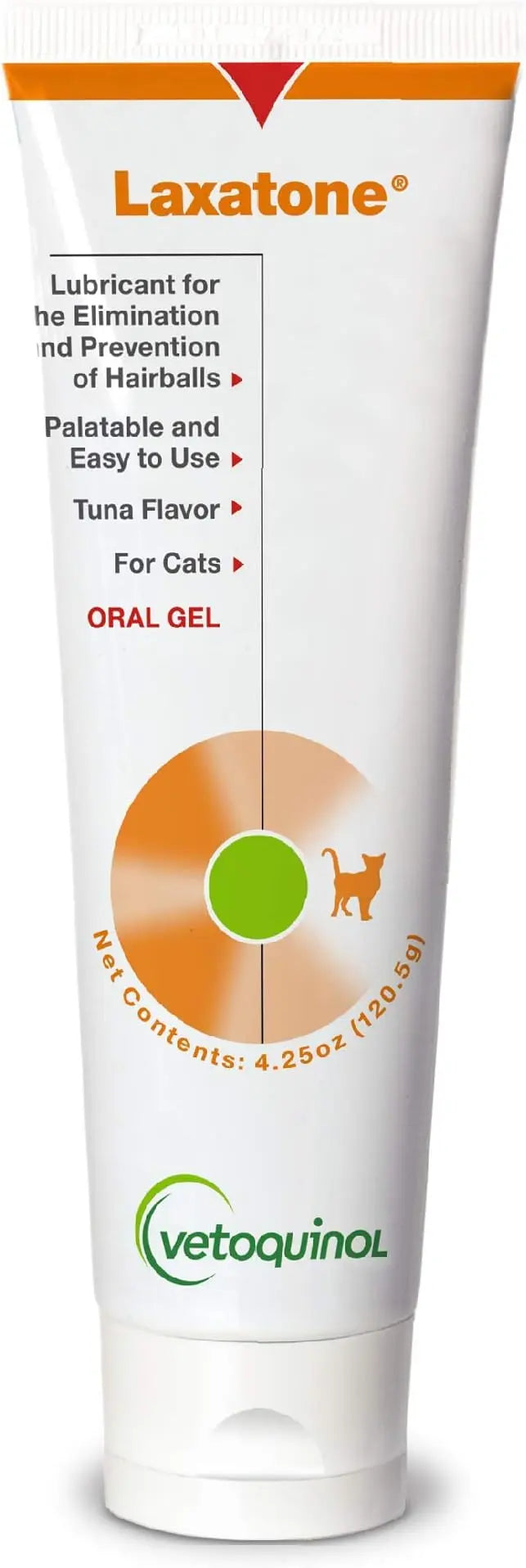 VETOQUINOL LAXATONE ORAL HAIRBALL GEL FOR CATS 120G VETOQUINOL