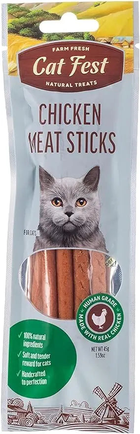 FARM FRESH CAT FEST MEAT STICKS FOR CAT 45G Farm Fresh