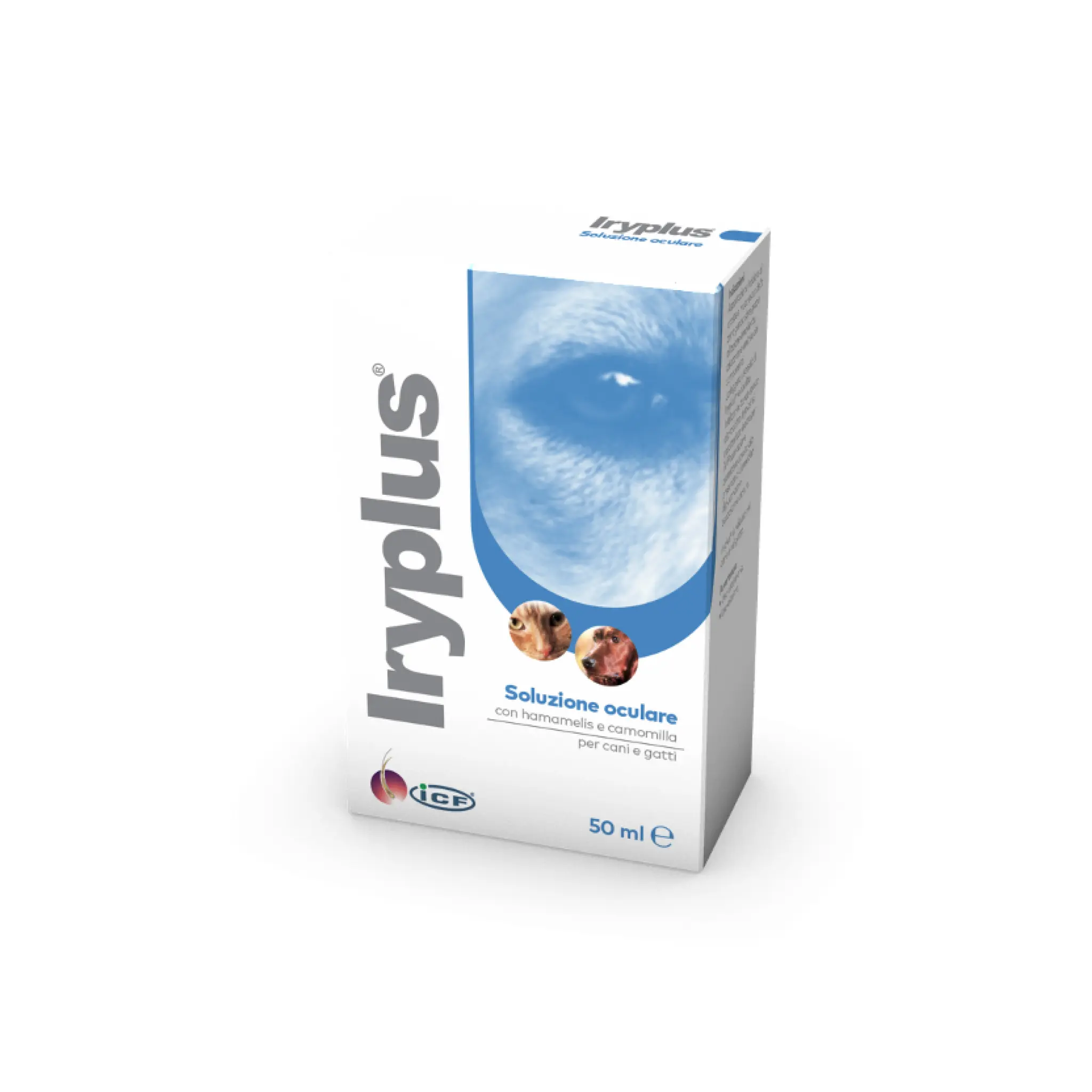 Iryplus Eye Cleansing Solution for Dogs and Cats 50 ml ICF