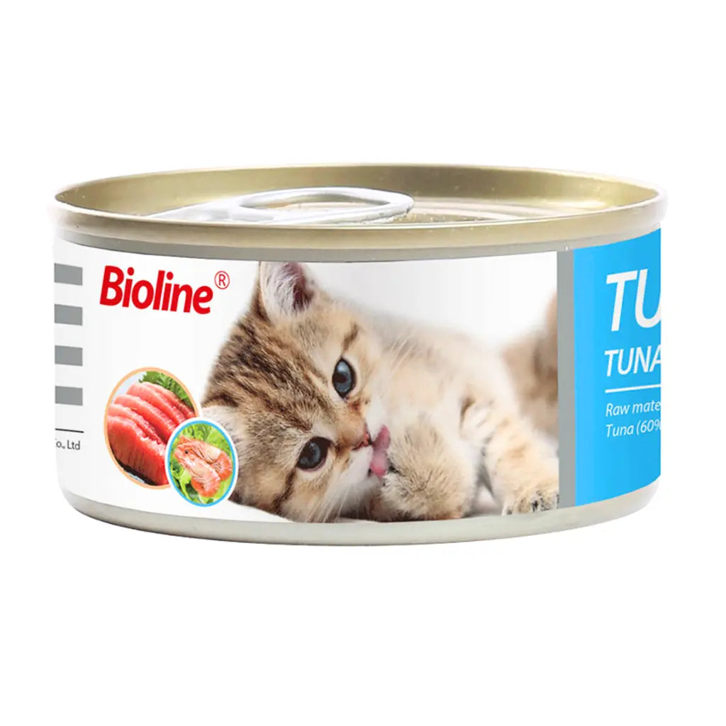 BIOLINE CAT TUNA CAN 85G Bioline