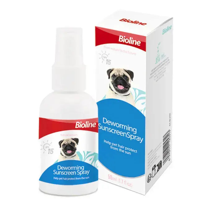 BIOLINE DEWORMING SUNSCREEN SPRAY 50ML Bioline