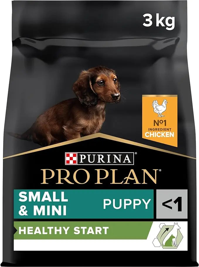 PURINA® PRO PLAN® SMALL & MINI PUPPY WITH OPTISTART®, RICH IN CHICKEN DRY DOG FOOD 3KG PetFit.ae