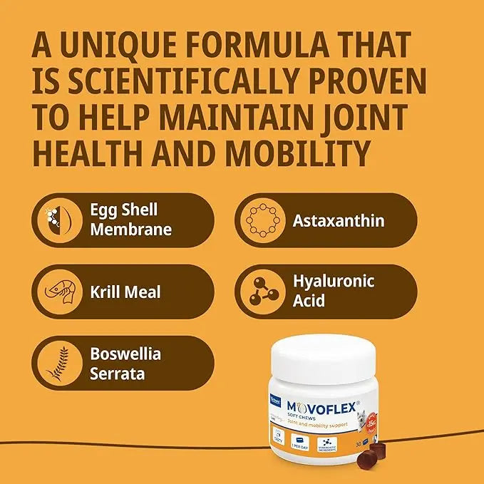 VIRBAC MOVOFLEX SOFT CHEWS FOR SMALL DOGS VIRBAC