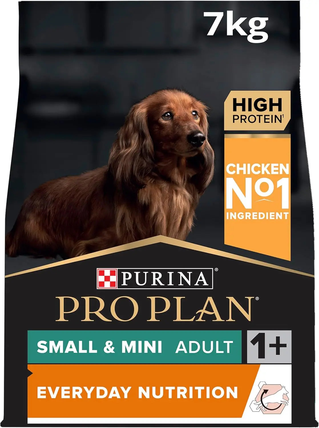 PRO PLAN EVERYDAY NUTRITION SMALL AND MINI ADULT DRY DOG FOOD WITH CHICKEN 7 KG Purina Pro Plan