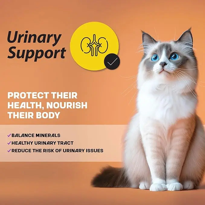 MYFOOD ADULT CAT DRY FOOD WITH SALMON URINARY SUPPORT 1.5KG MYFOOD