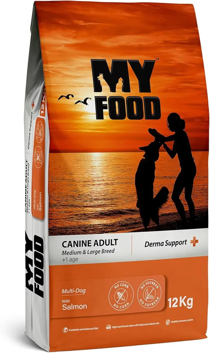 MYFOOD ADULT MEDIUM & LARGE BREED DOG DRY FOOD MYFOOD