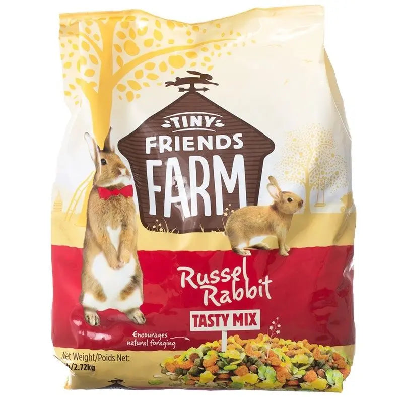 TINY FRIENDS FARM TASTY MIX RUSSEL RABBIT FOOD TINY FRIENDS