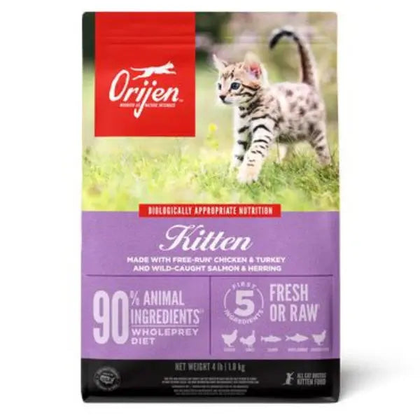 ORIJEN KITTEN FORMULA BRAIN & MUSCLE DEVELOPMENT CAT DRY FOOD ORIJEN