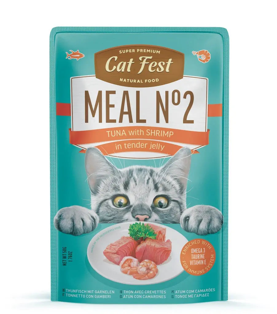 CAT FEST MEAL CAT FOOD IN JELLY 50G CAT FEST